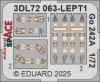 Eduard 3DL72063 Go 242A SPACE IBG 1/72